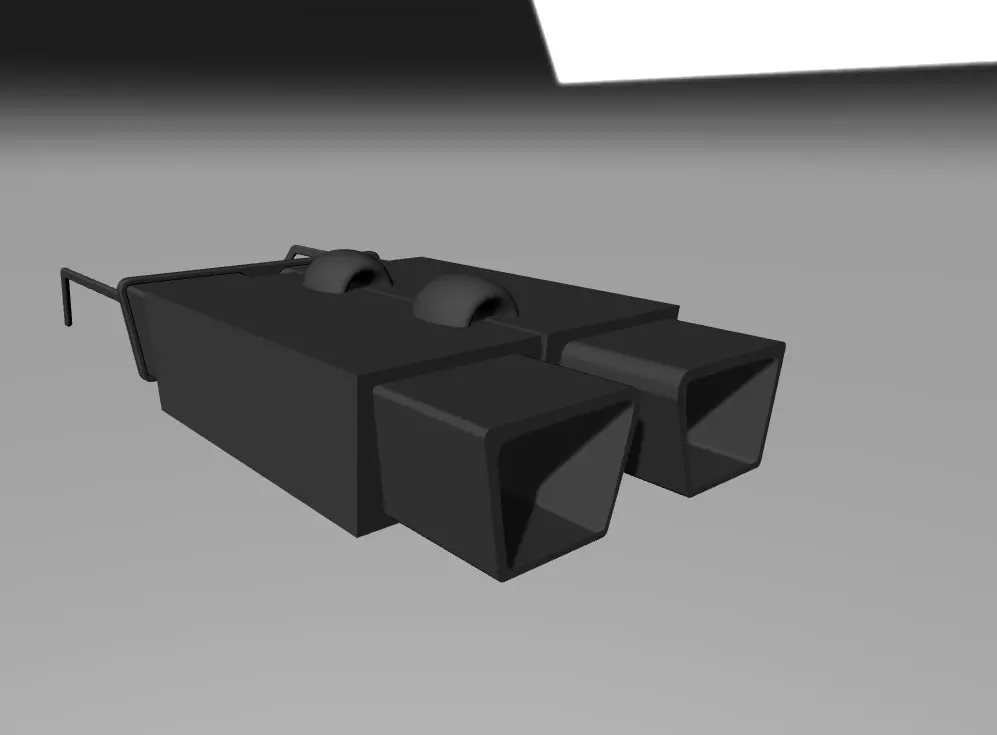Binocu-lenses box Free 3D model_0