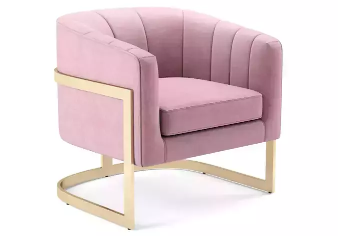 Carter Velvet Accent Chair