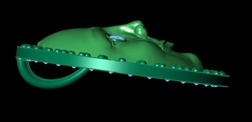 face pendant 3D print model_23