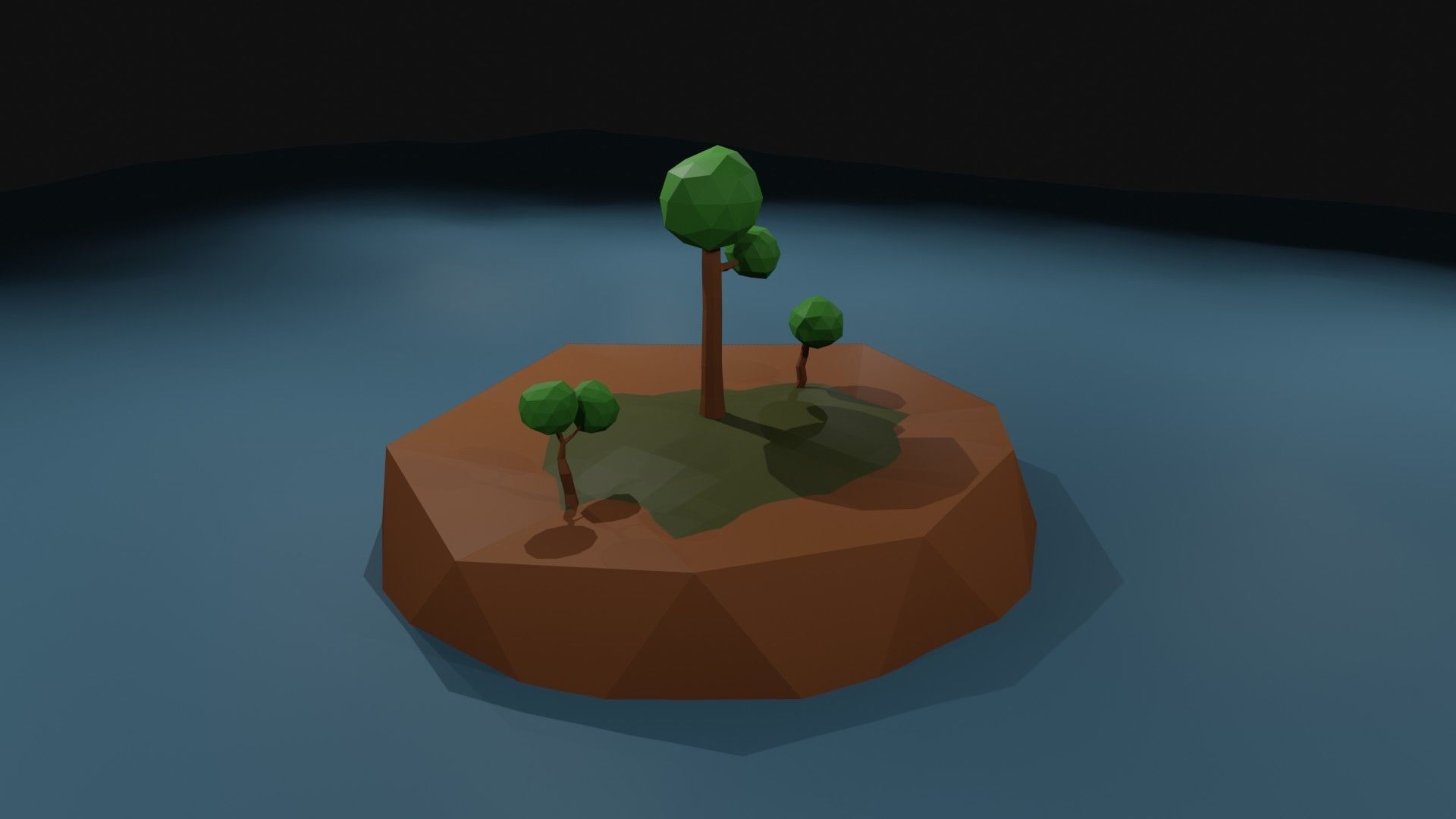 Arboles - Trees Free low-poly 3D model_5