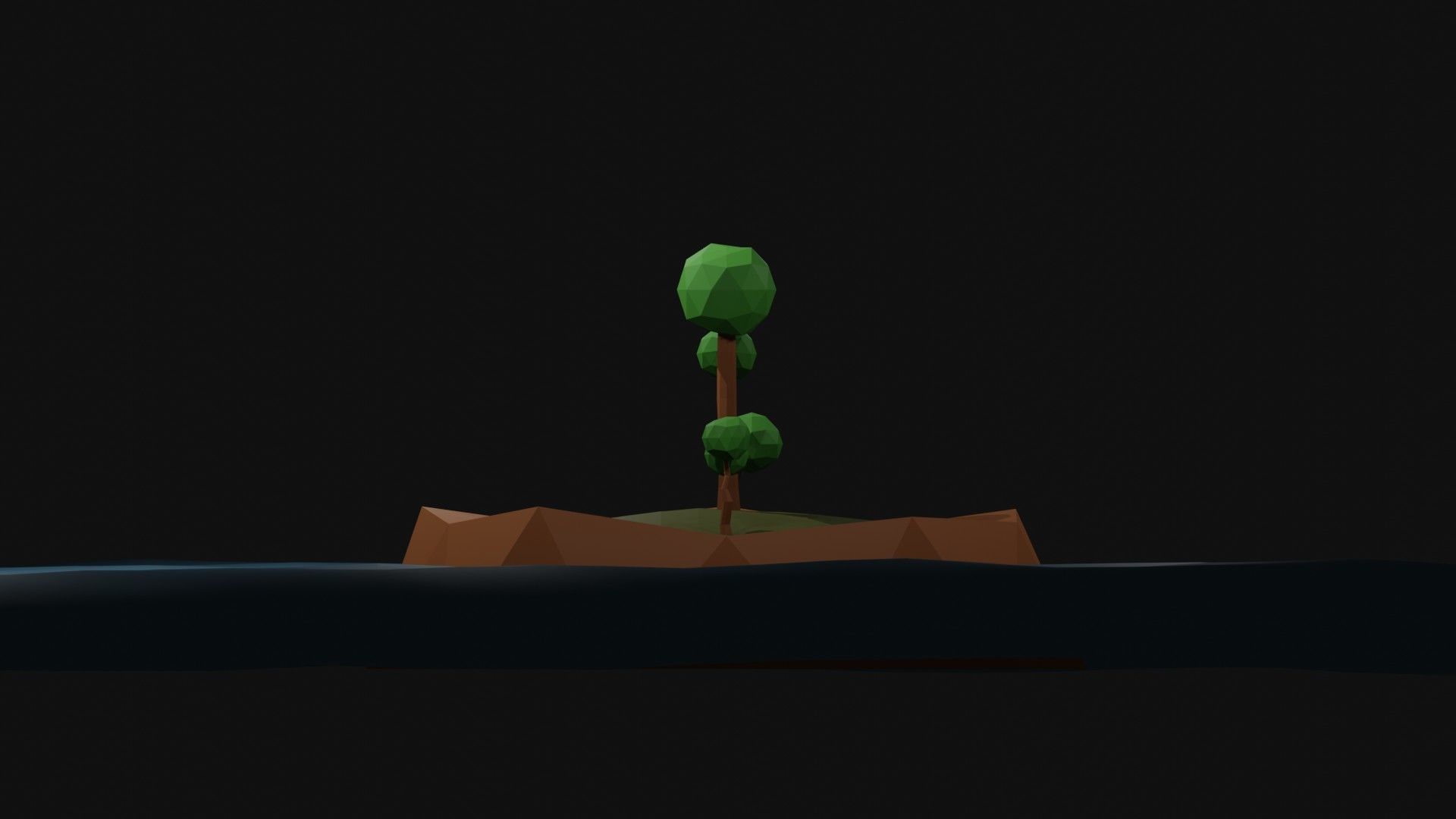 Arboles - Trees Free low-poly 3D model_3