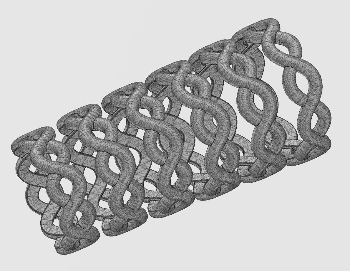 Celtic braid band US sizes 5to10 3D print model_13