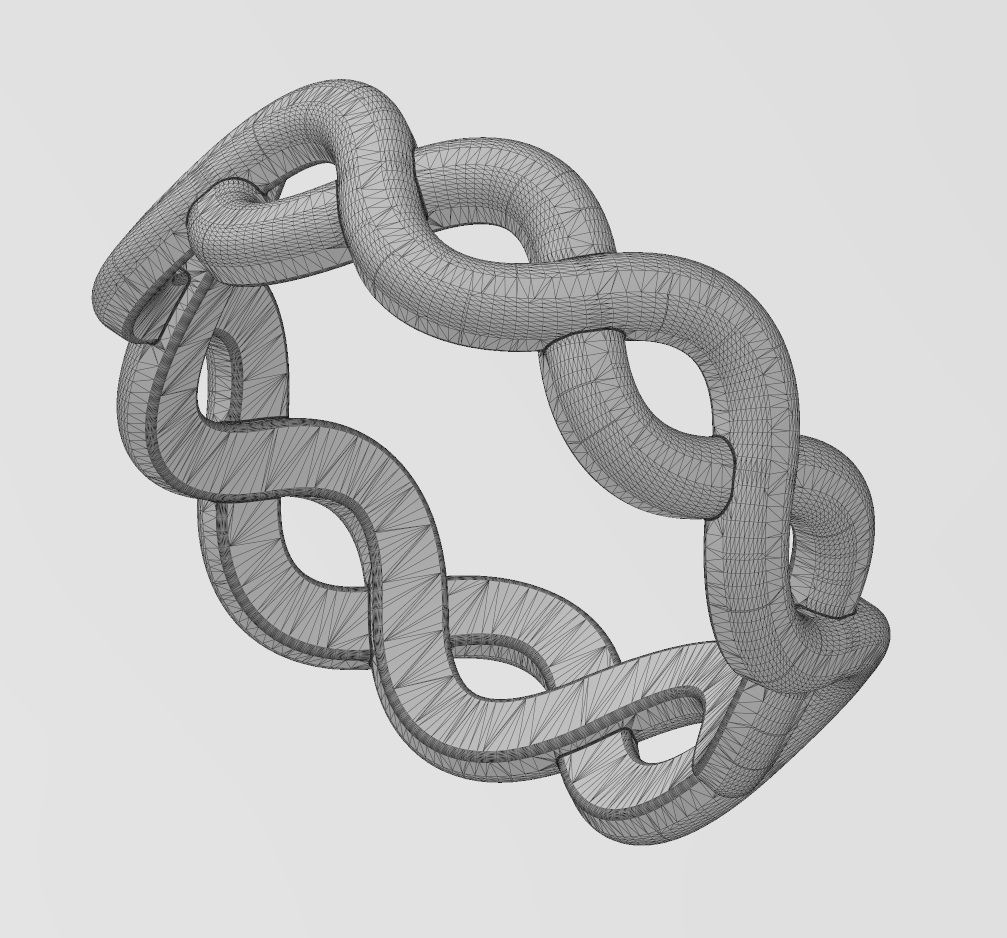 Celtic braid band US sizes 5to10 3D print model_14