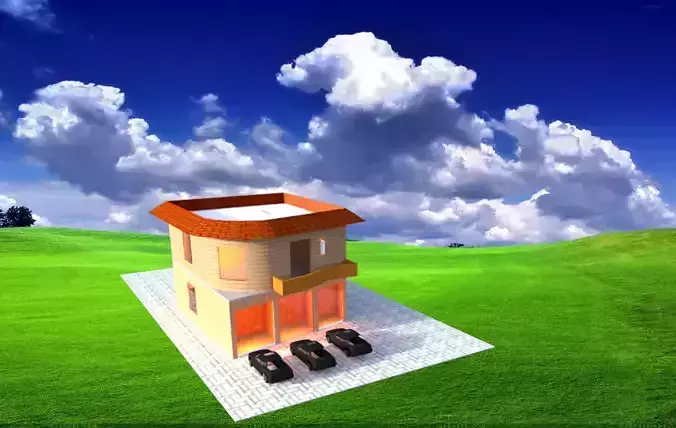 3d House Modeling 