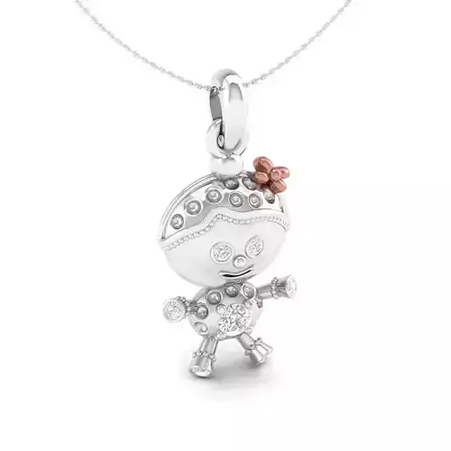 Kids Pendant 3D print model