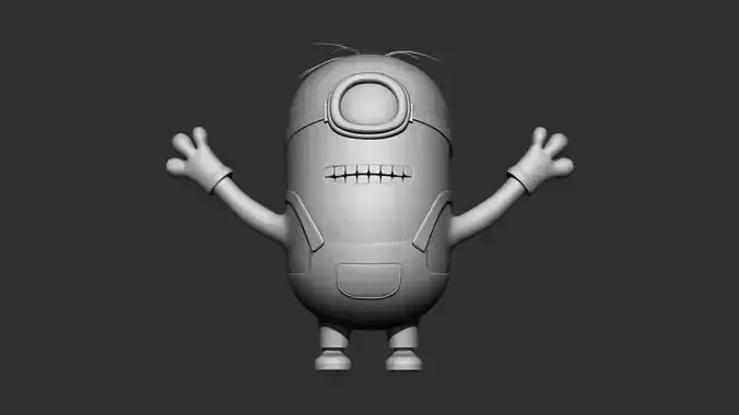 Minion 3d print model 3D model