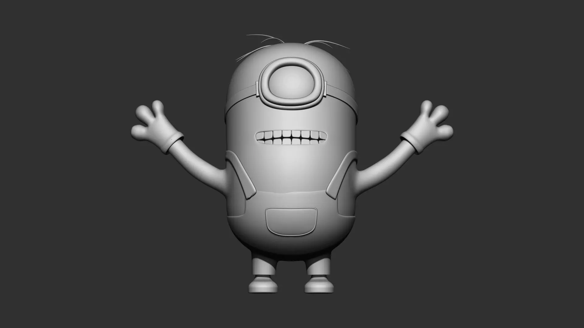 Minion 3d print model 3D model_0