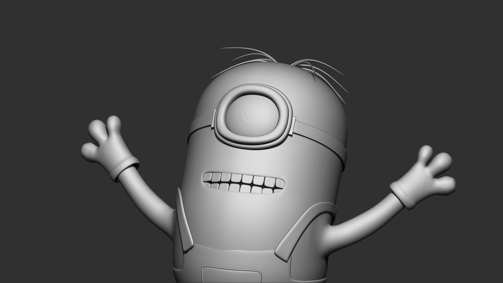Minion 3d print model 3D model_2