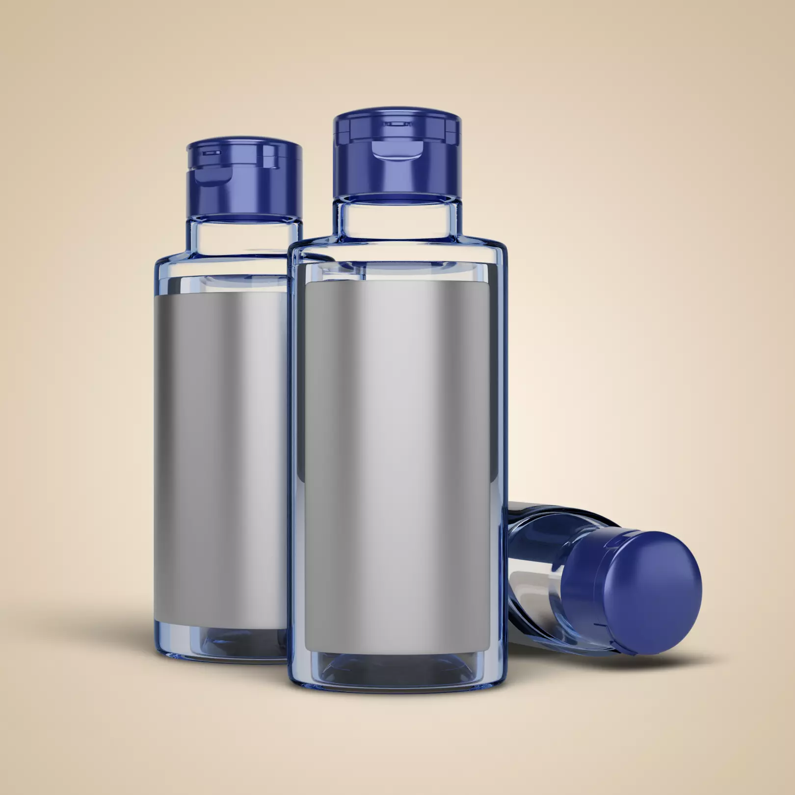 Loreal Micellar Water 95ml Bottle with Lid Realistic 3D model_0