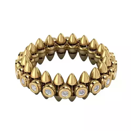 Gold Ring 3D print model