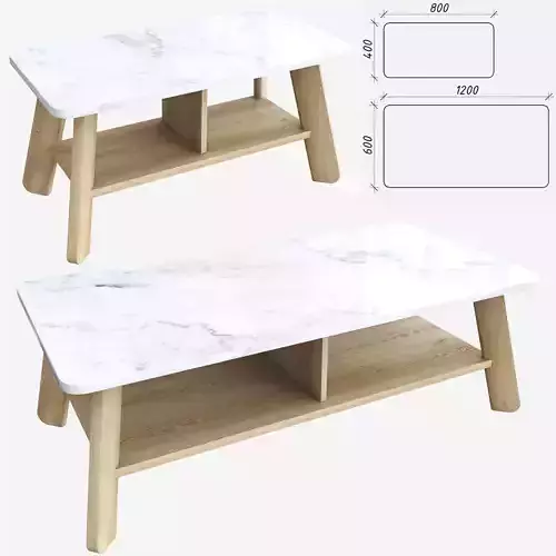 Mahasamut Coffee Table Polar