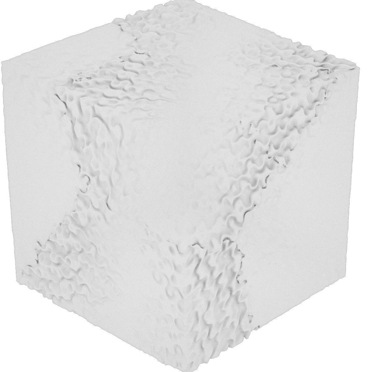 Wavy Frame 3D model_10