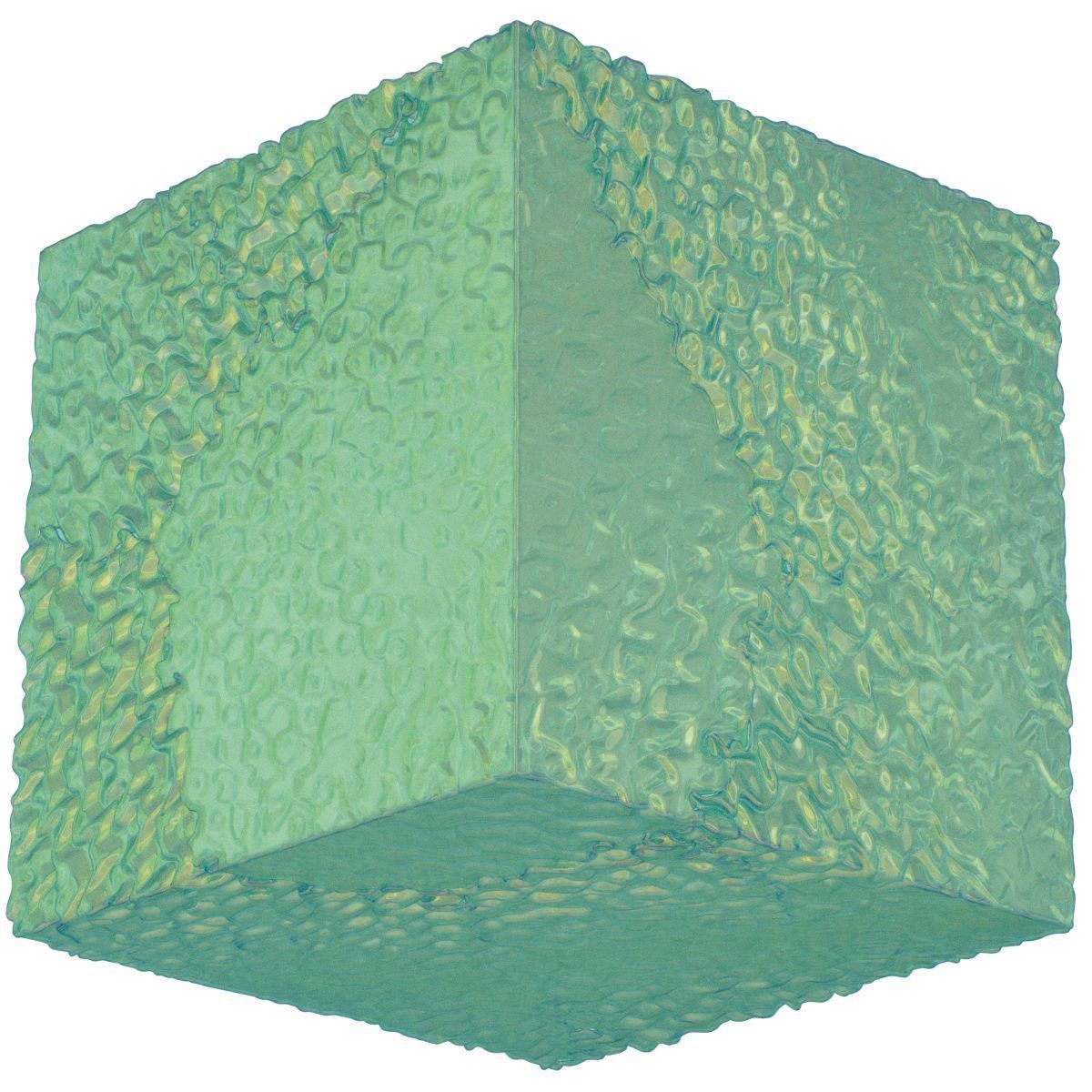 Wavy Frame 3D model_9