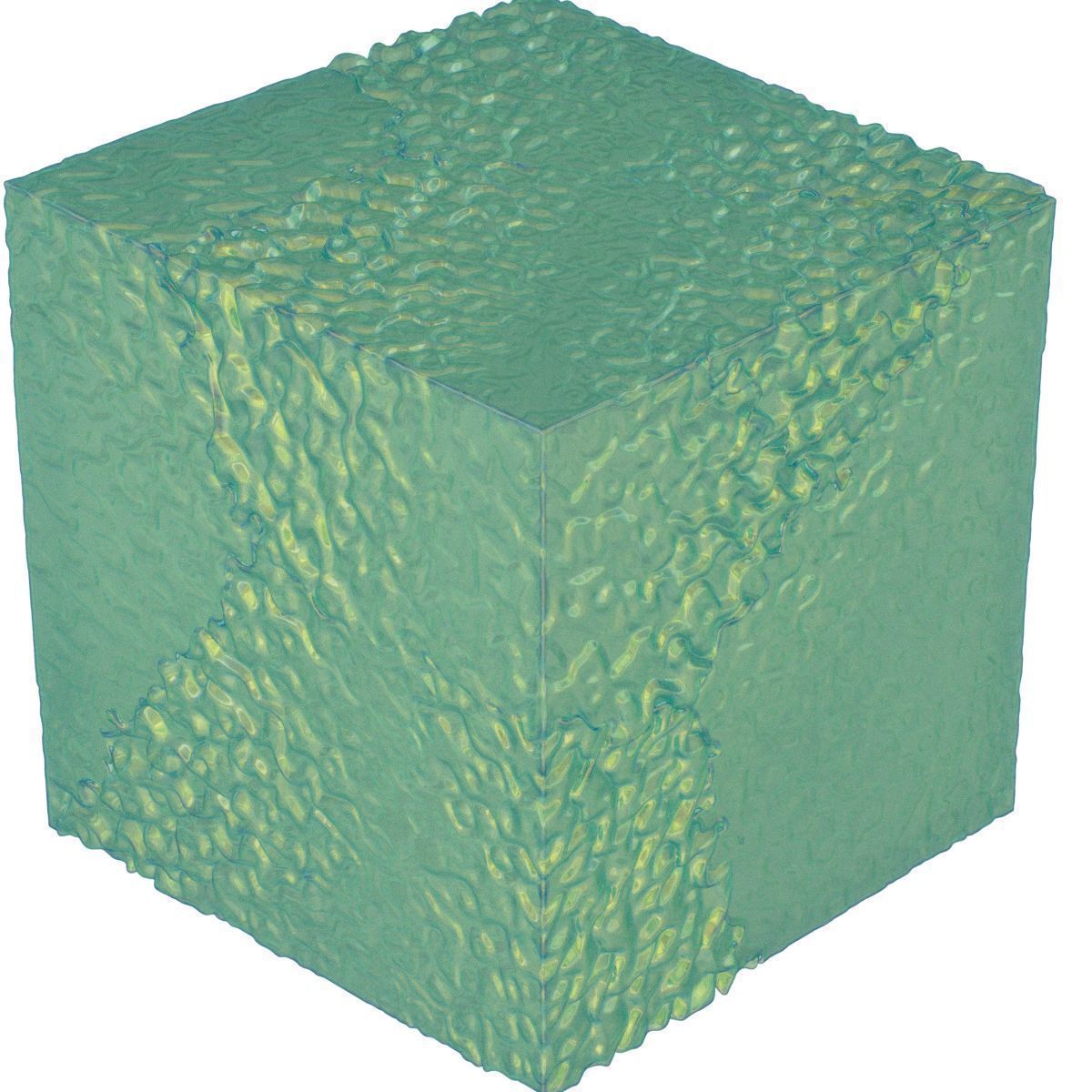 Wavy Frame 3D model_2