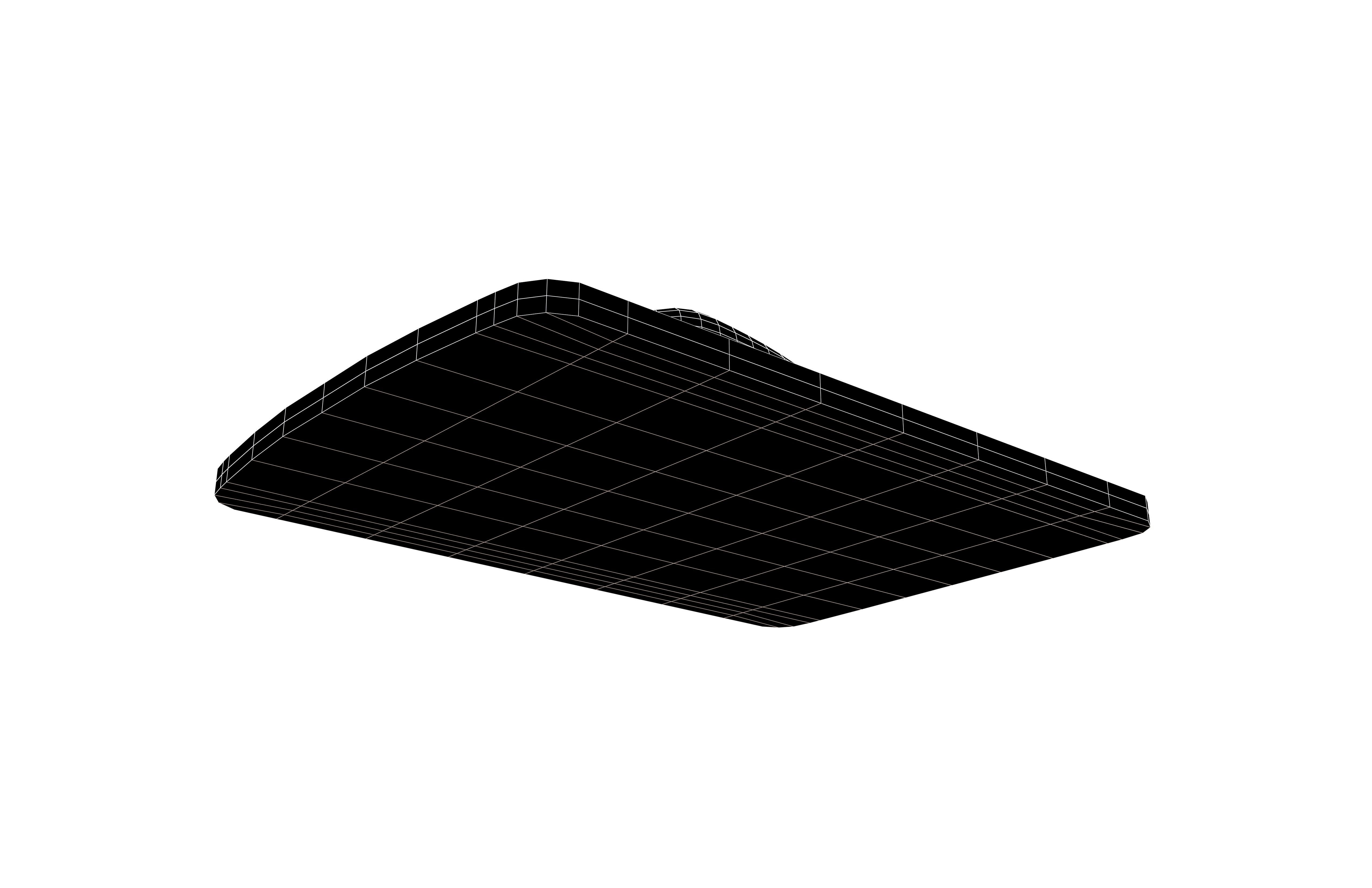 Salmon Sashimi With Chopping Board v1 001 Low-poly 3D model_7