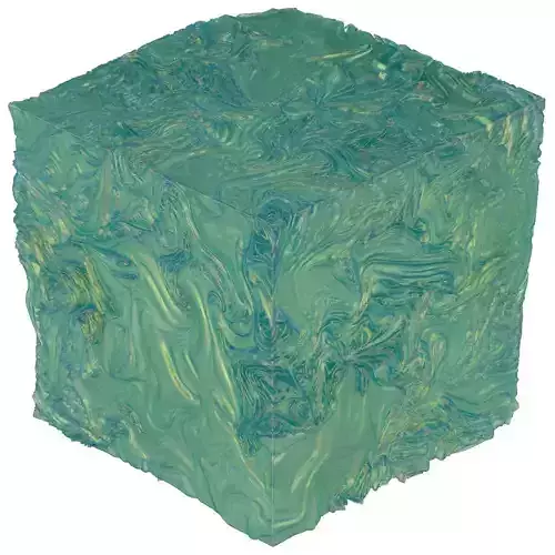 The Spot marbled cube