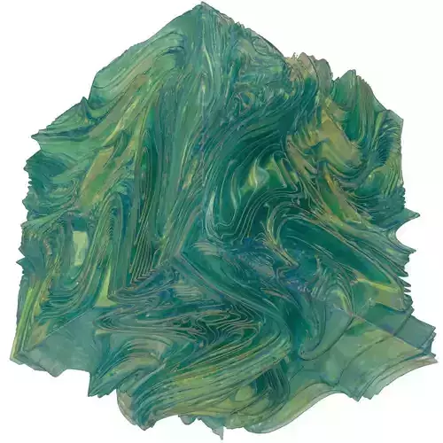 The Frame swirled piece of plastic