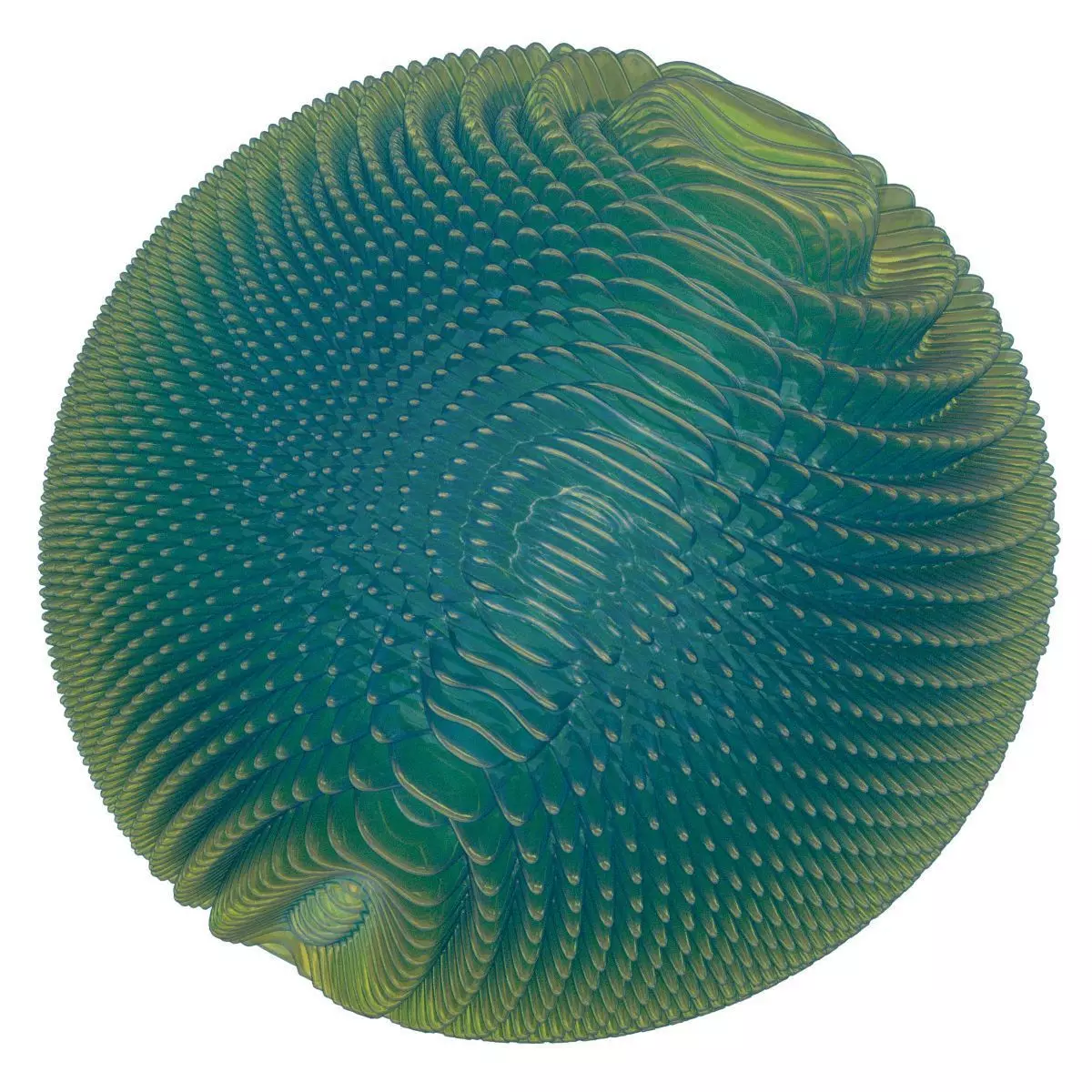 Ribble spiral ball 3D model_0