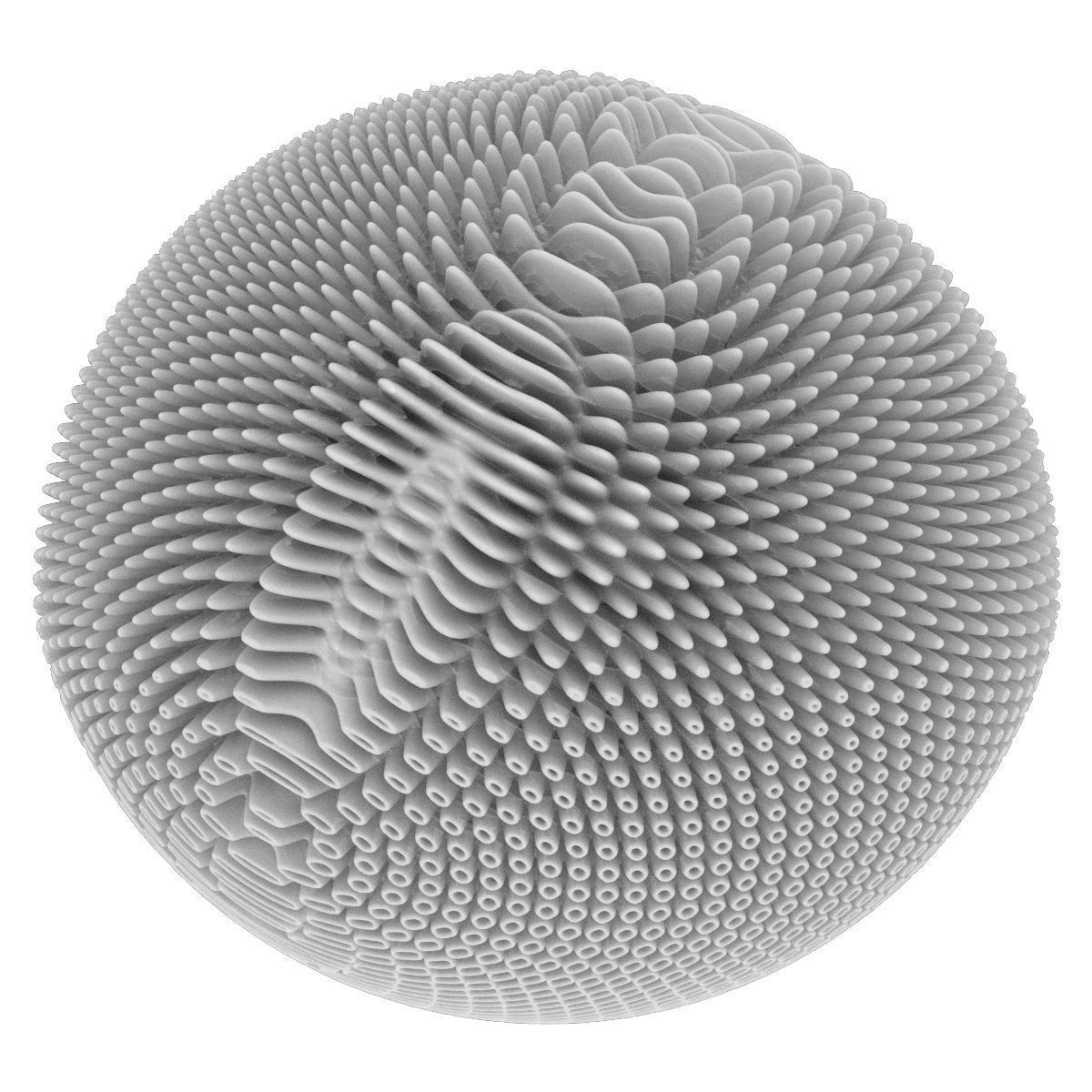 Ribble spiral ball 3D model_2