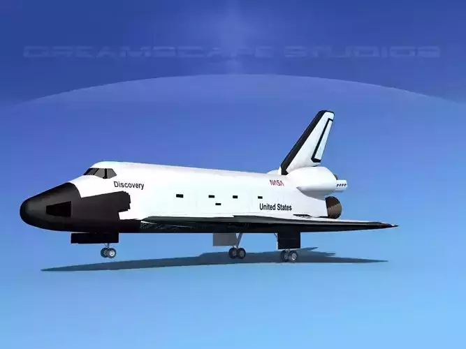 STS Shuttle Discovery Landing LP  1-3 