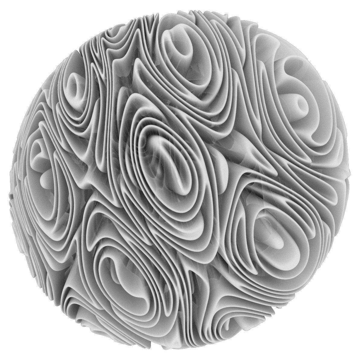 The Maze peacock swirled platter 3D model_10