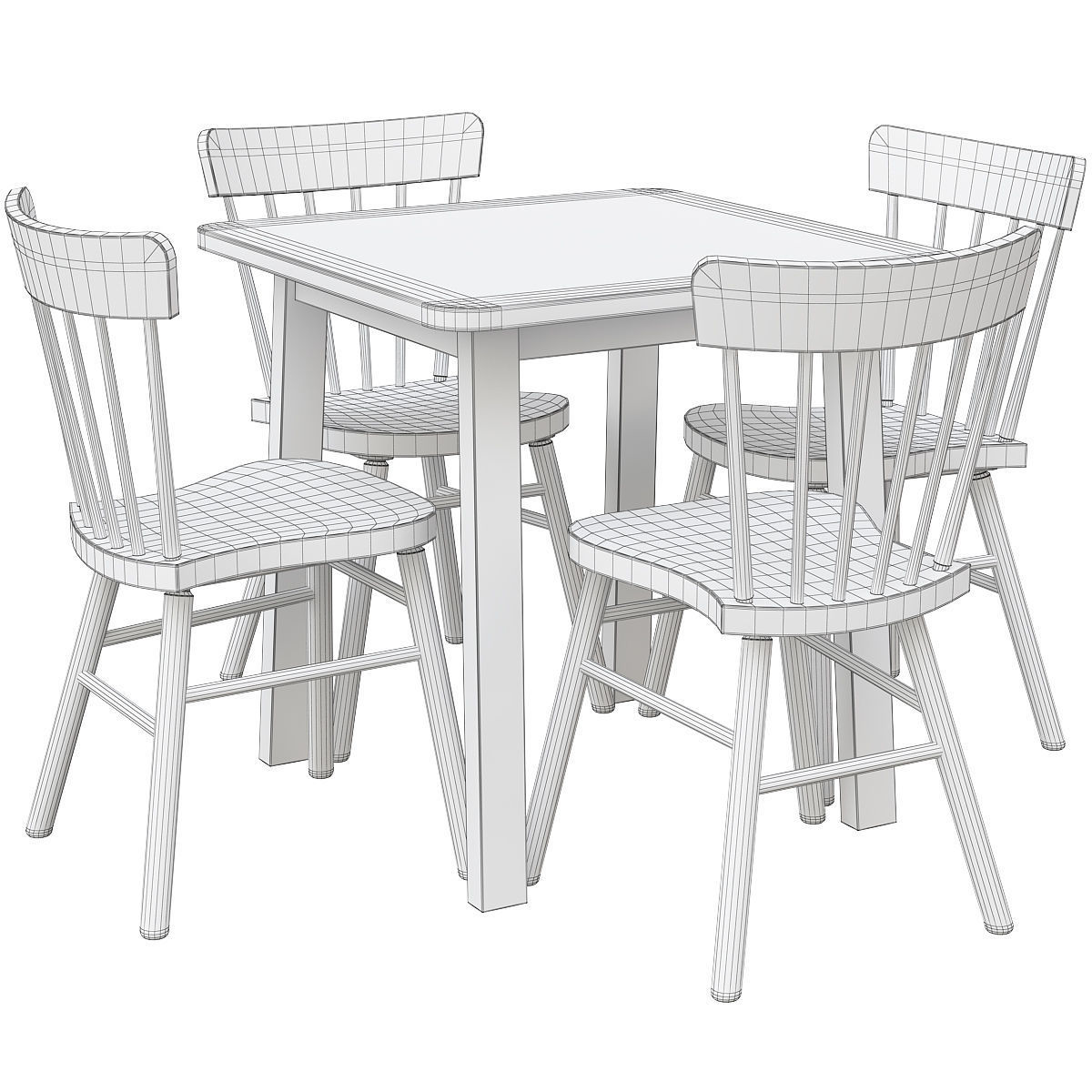 Norraker and Norraryd Ikea 3D model_2