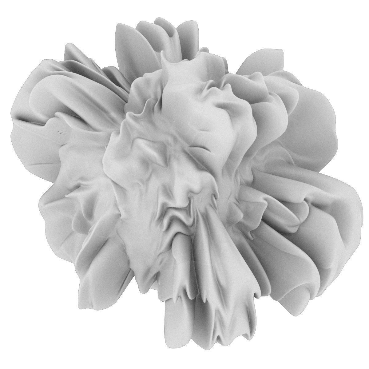 Flowing Cloth 3D model_10