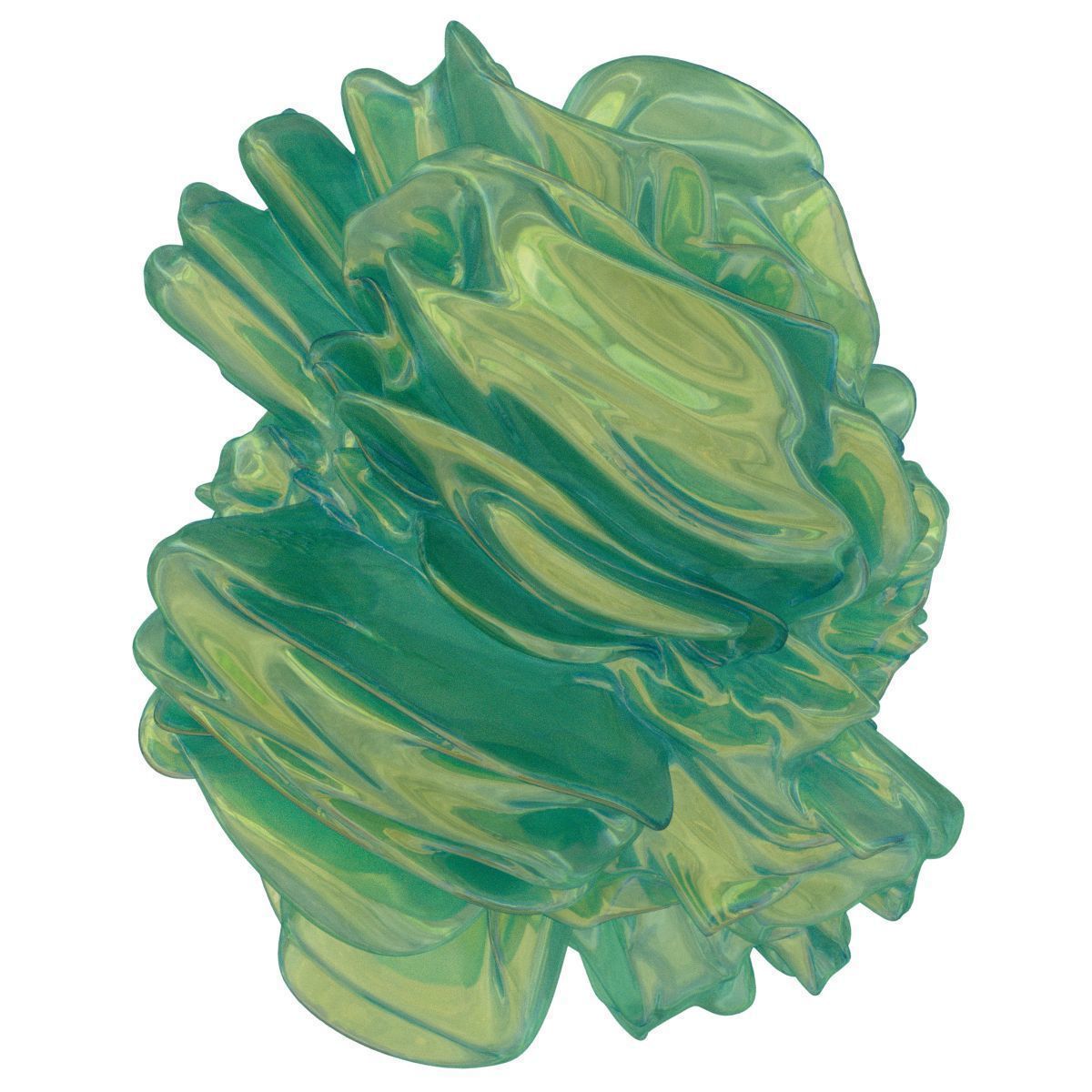 Flowing Cloth 3D model_6