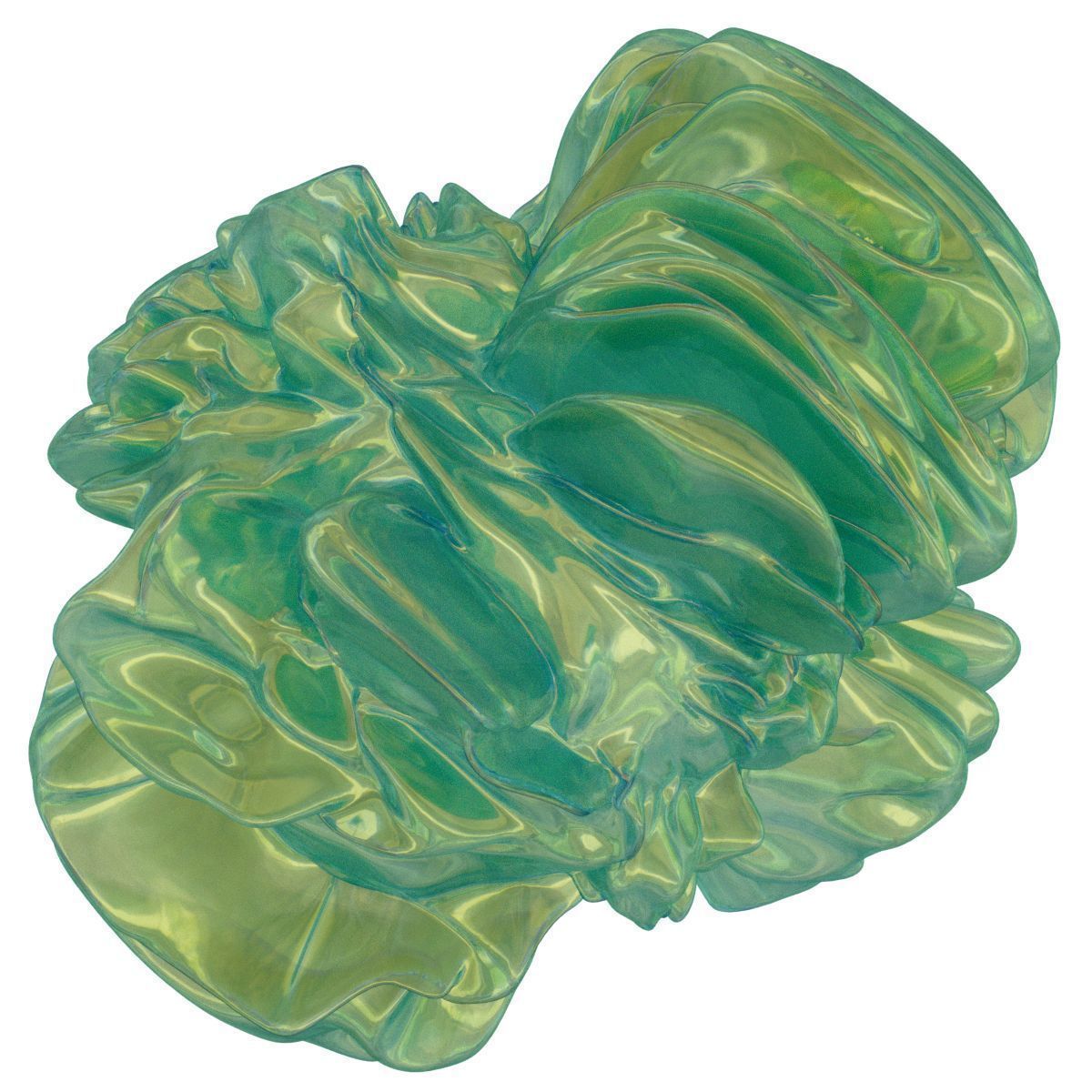 Flowing Cloth 3D model_5