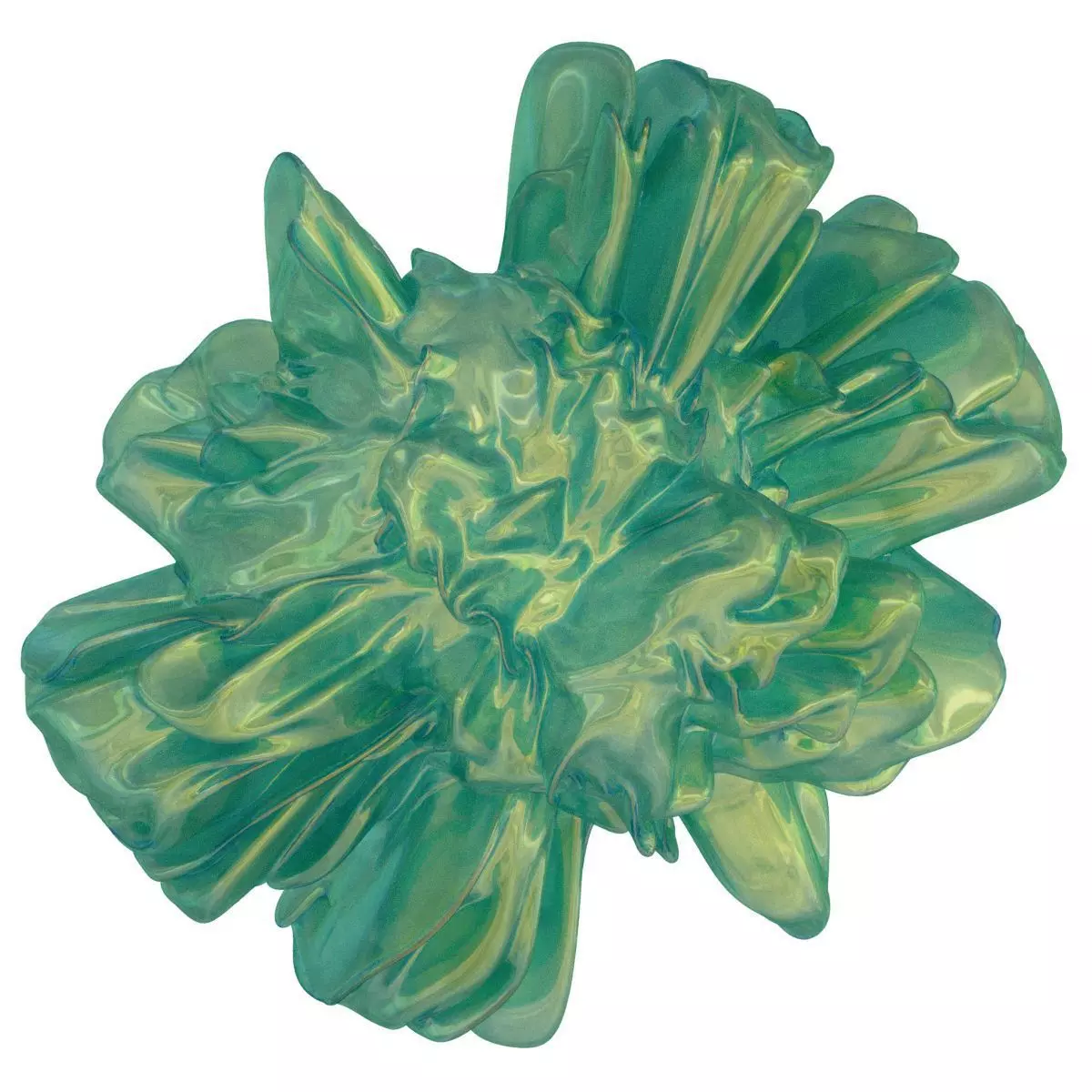 Flowing Cloth 3D model_0