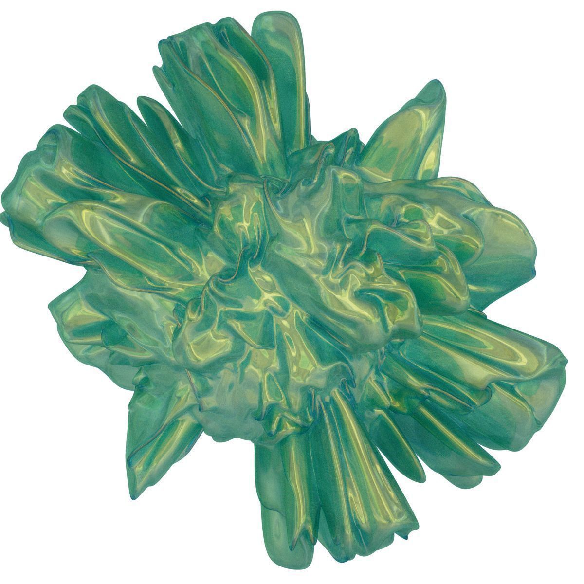 Flowing Cloth 3D model_8