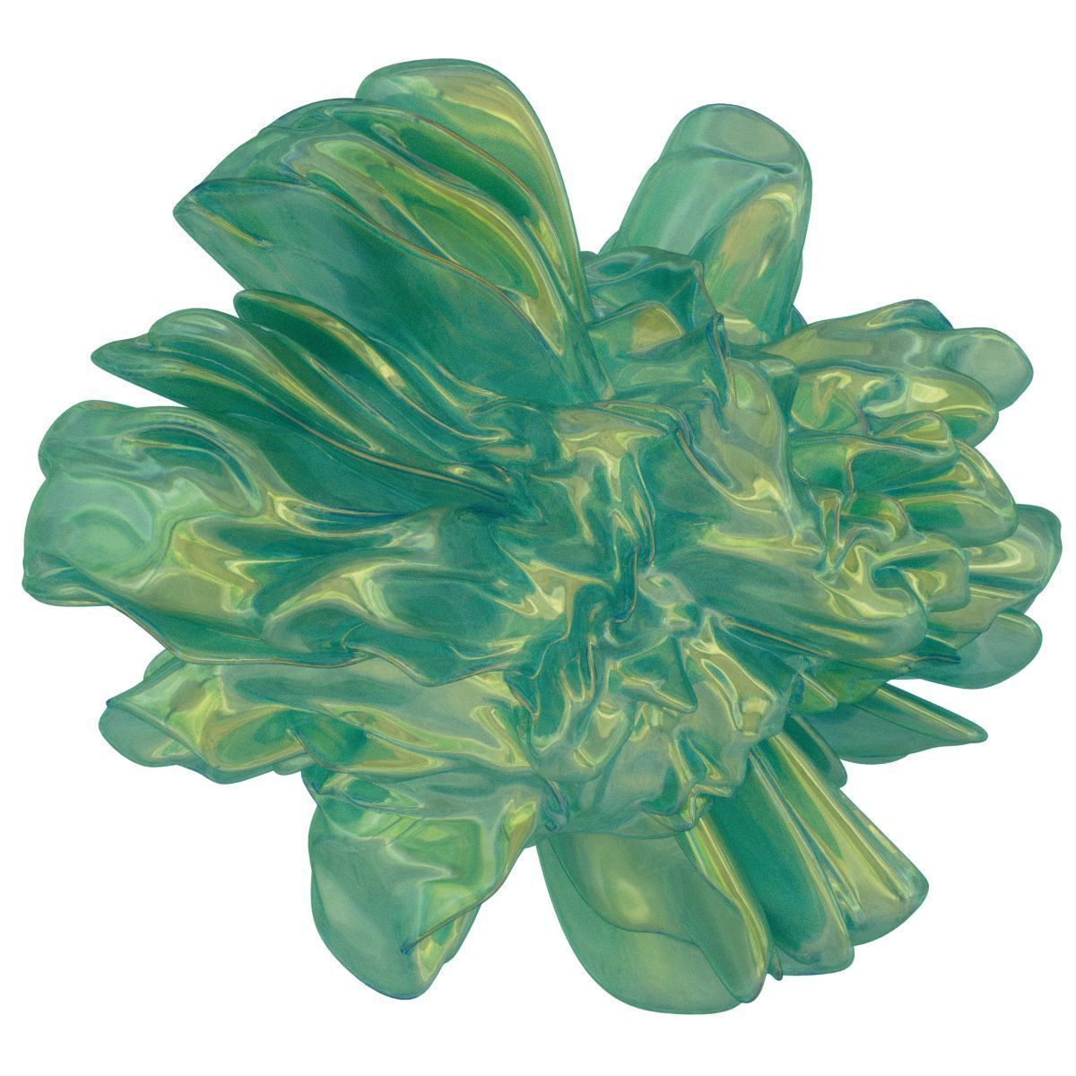 Flowing Cloth 3D model_4