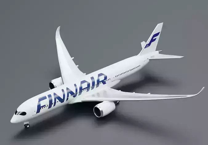 な*ん様 Finnair Airbus A350-900 1/400 Finnair A350-900 XWB 'OneWorld' Reg:OH-LWB Diecast Model 1