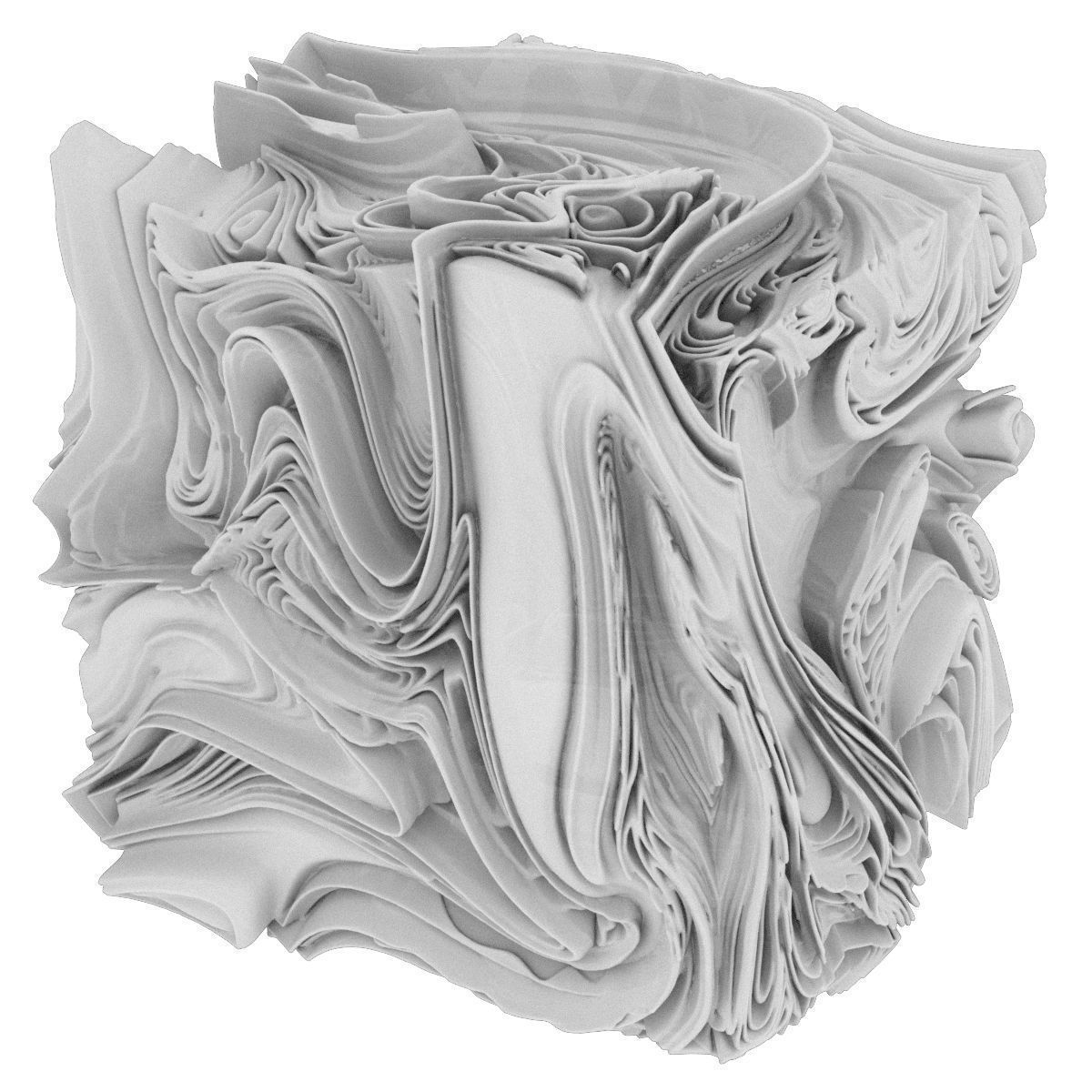 Extravagant Frame 3D model_2