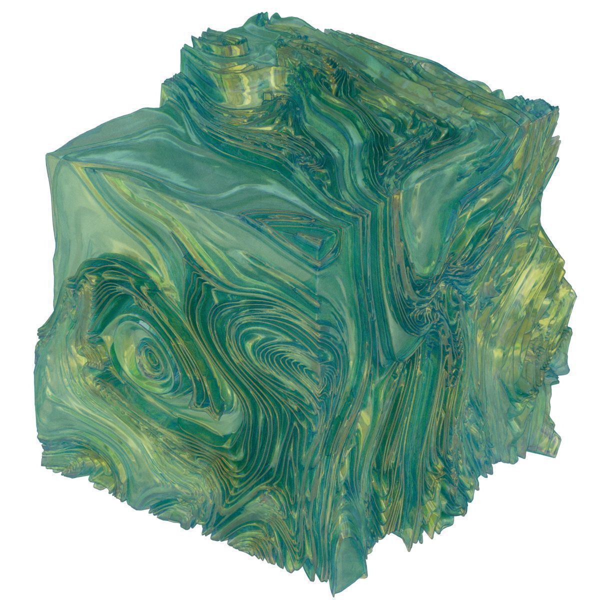 Droplet Frame 3D model_4