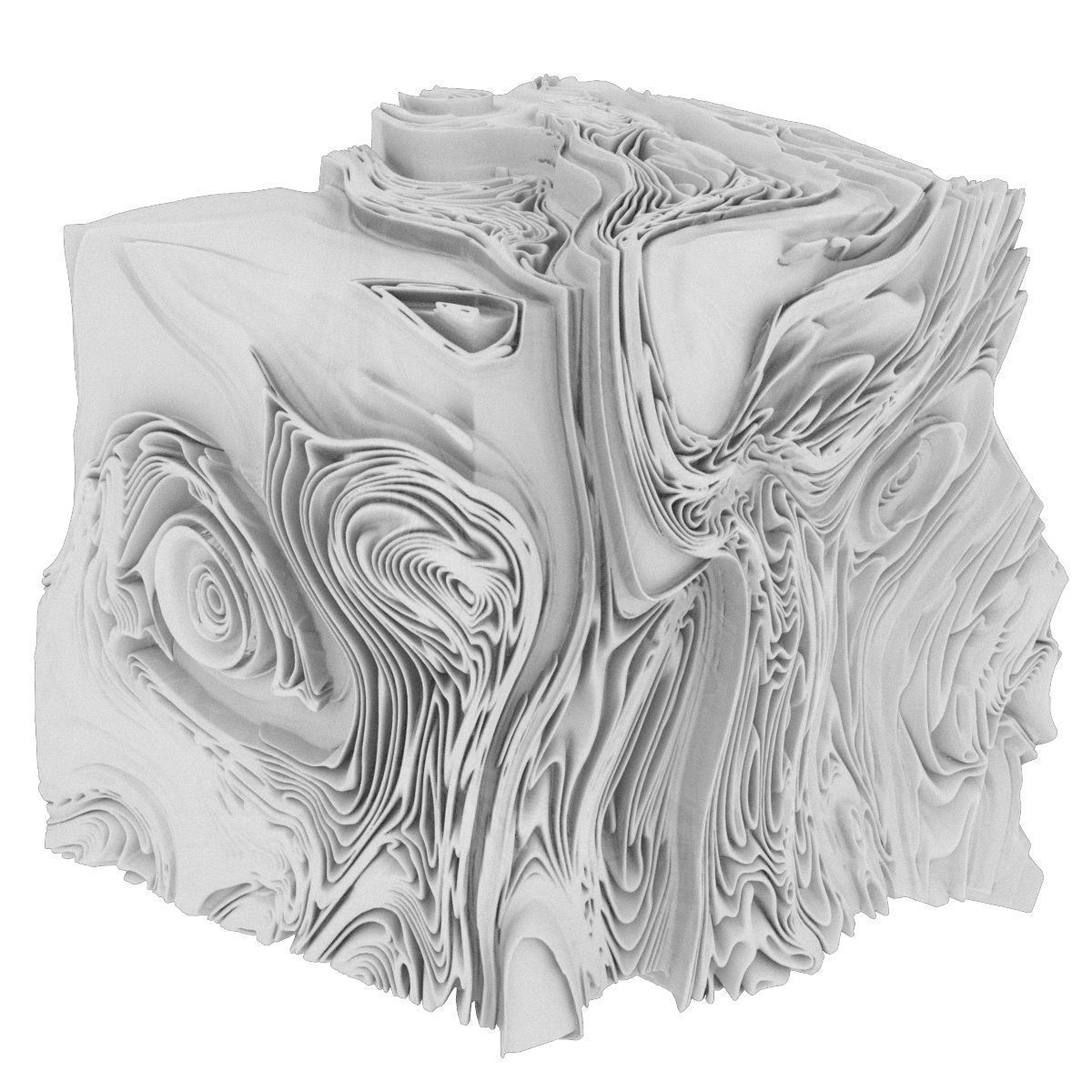 Droplet Frame 3D model_3