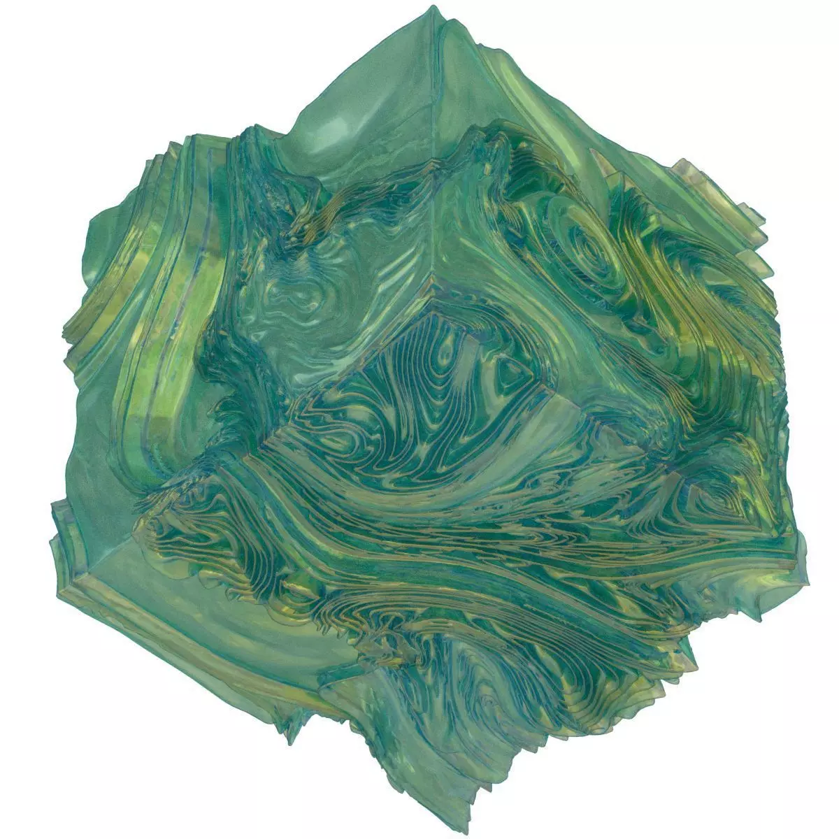 Droplet Frame 3D model_0