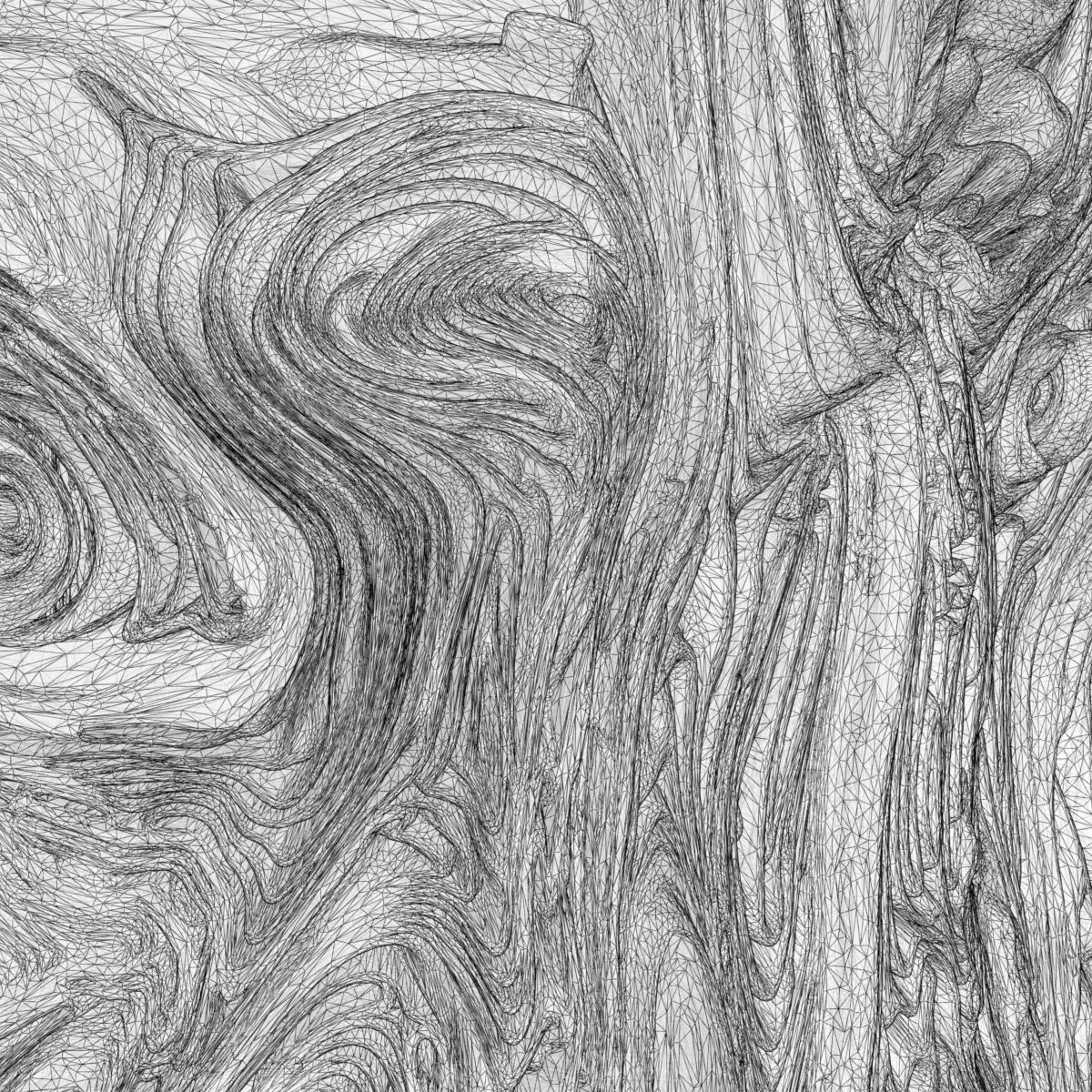 Droplet Frame 3D model_1