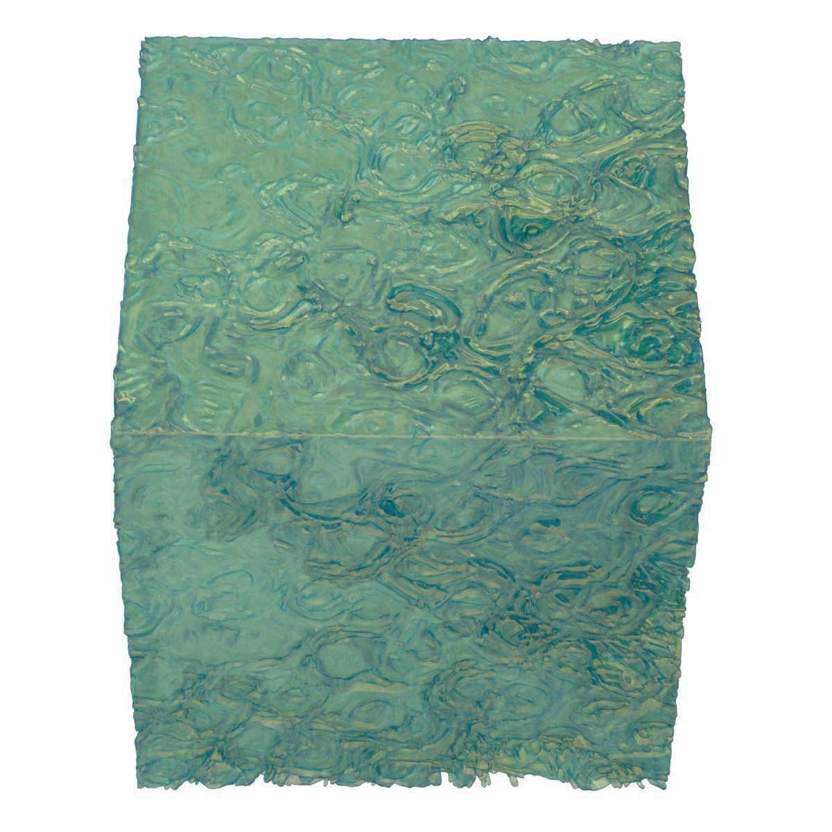 Cells cube with paint 3D model_9