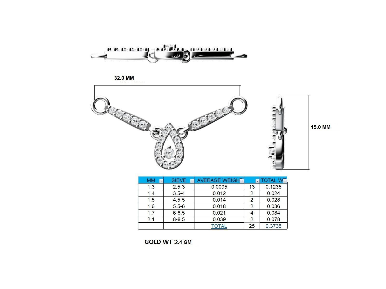 Pendant - NL-14 3D print model_18