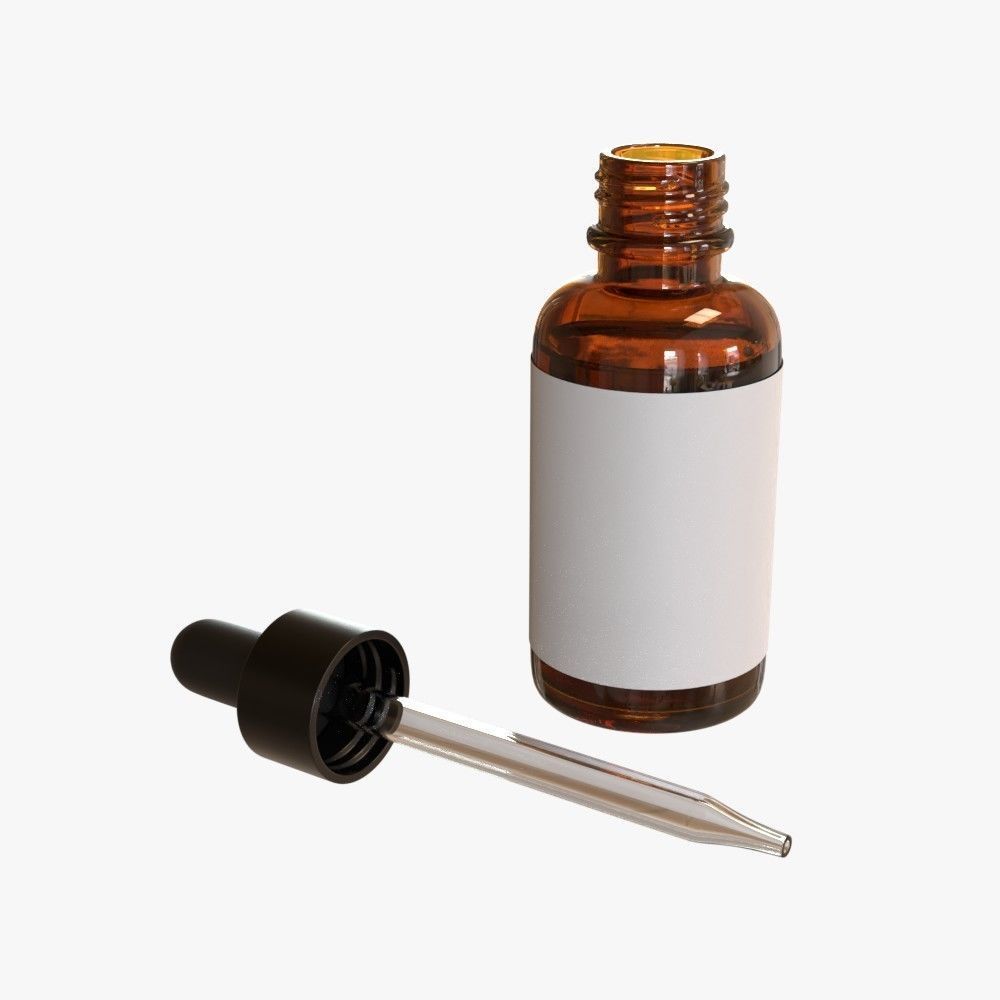 Dropper Bottle 3D model_2