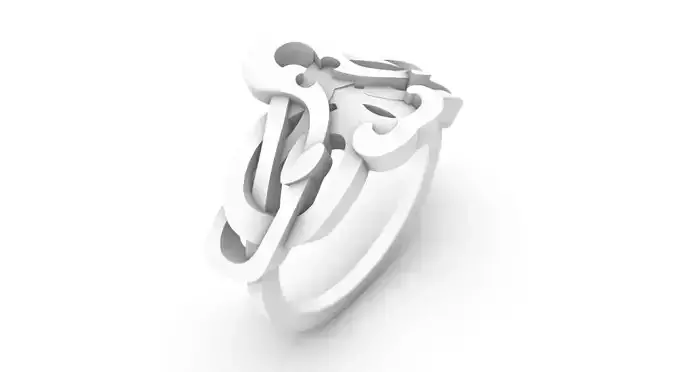 Art Nouveau Octopus Ring