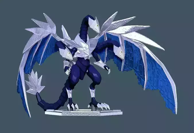 Trishula 3D Printable Figure Yugioh 5ds  3D print model