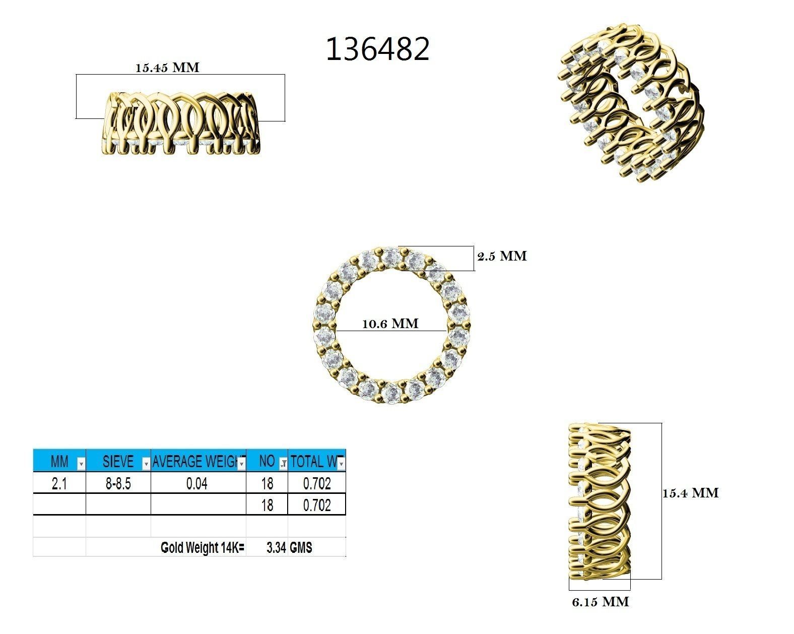 Pendant - 136482 3D print model_9
