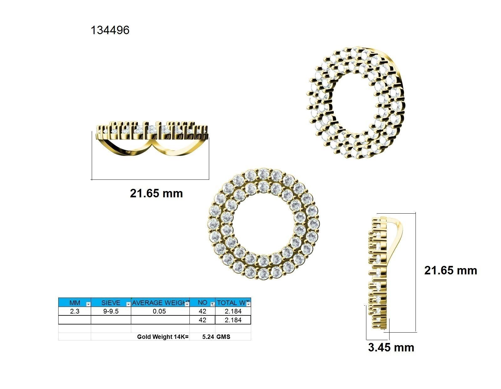 Pendant - 134496 3D print model_9