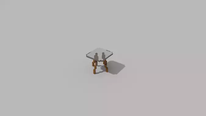 This is a furniture model little table