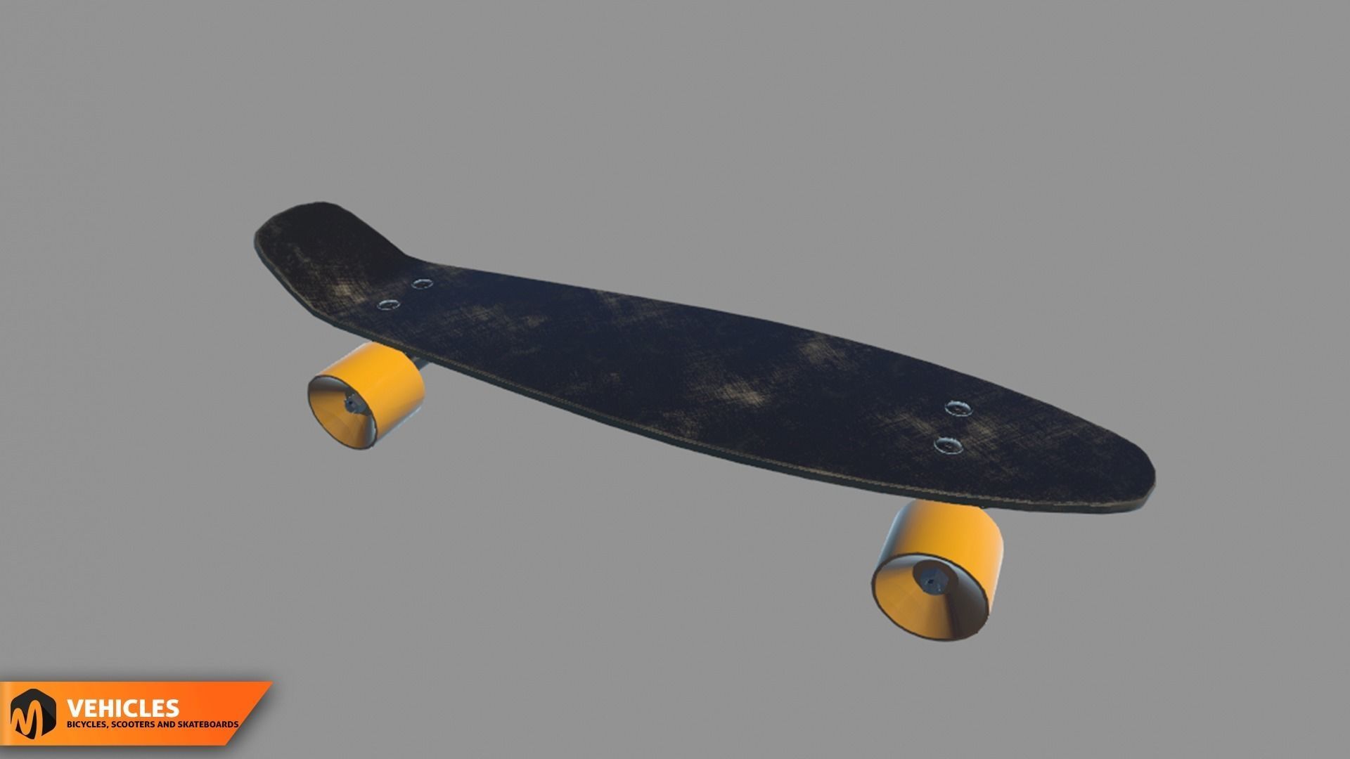 Vehicles - bicycles  scooters and skateboards 3D model_23