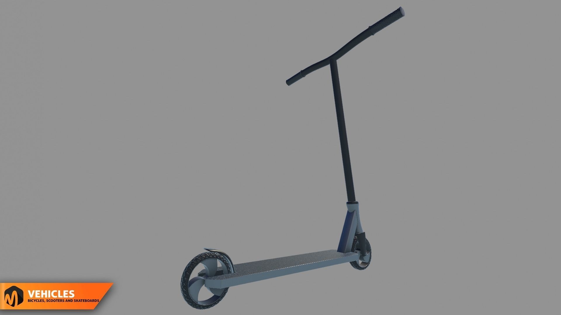 Vehicles - bicycles  scooters and skateboards 3D model_20