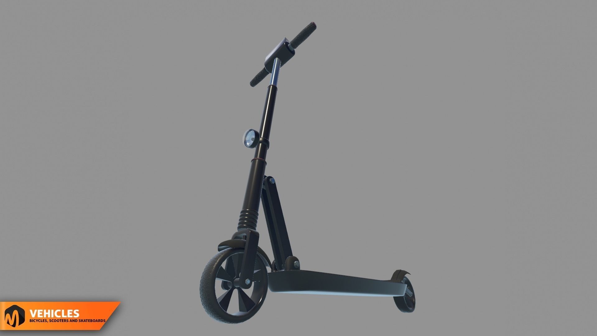 Vehicles - bicycles  scooters and skateboards 3D model_15
