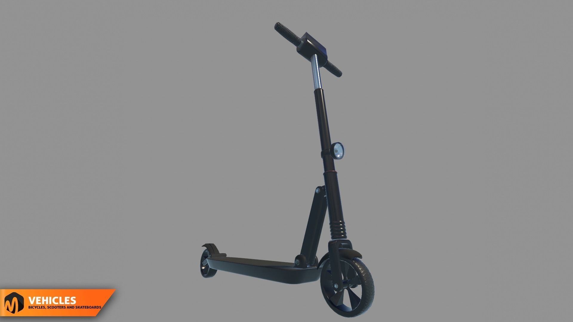 Vehicles - bicycles  scooters and skateboards 3D model_12